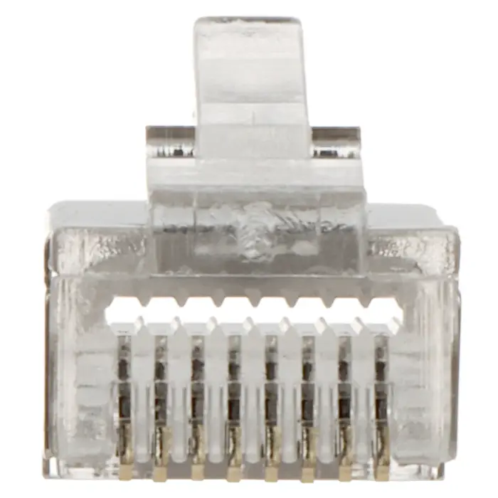 WTYK MODULARNY EKRANOWANY RJ45T-EKRAN*P100 TYP EZ